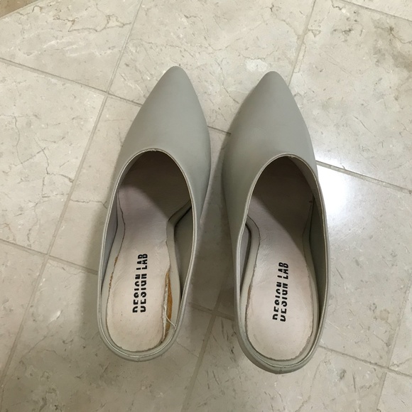 Design Lab Leather Mules - Size 7.5 - Picture 5 of 6